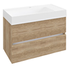 ODETTA Vanity Unit 82x50x43,5cm, hrast Alabama - Rjava - 82x50x43,5 cm - Sapho - ODETTA - 24 - MDF/laminat - 820 - 500 - 435 - 14