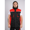 Laki Industry premium Radni prsluk Crno-crveni