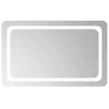 Vidaxl LED kopalniško ogledalo 80x50 cm