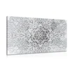 Slika zlata etnična Mandala v črnobeli izvedbi - 30x20