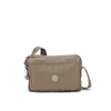 KIPLING Torba za čez ramo Abanu pikčasto rjava