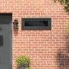 Prozor za podrum RISOR 110 x 40 cm PVC i staklo Antracit