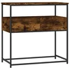 Konzolni stol boja hrasta 75 x 40 x 75 cm konstruirano drvo