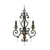 Quoizel QZ-MARQUETTE3 - Luster na lancu MARQUETTE 3xE14/60W/230V, bronzan