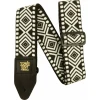 Ernie Ball White Savannah Jacquard Tekstilni kitarski pas White Savannah