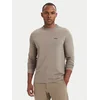 BOSS Majica z dolgimi rokavi 50506365 Temno bež Regular Fit