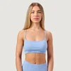 GymBeam NEO Seamless Sports Bra Sky
