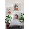 Wallity slika 3Dartsoho112, 3 dijela, 33 x 48 cm