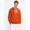 Pulover New Balance moška, rjava barva, s kapuco