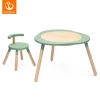 stokke otroška aktivnostna mizica + stolček mutable™ v2 clover green
