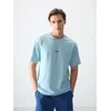 Tommy Life Majica pastelno modra