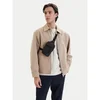 Calvin Klein Torbica za okrog pasu Utility Emblem Phone Crossbody LV04D1192G Črna