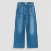 Reserved - Wide leg farmerke