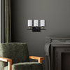 Opviq Zidna lampa E27 Socket, Crno-Zlatna