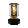 Briloner 7486015 - Stona lampa 1xE27/10W/230V crna