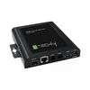 Techly IDATA EXTIP-VW HDMI podalnik za razvodno parico, RJ45 PoE, do 100m, TV stena