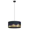 EGLO Viseća lampa CASUARITA O530 plava/zlatna 39974