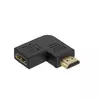 E-GREEN Adapter HDMI (M) - HDMI (F) crni