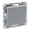 shumee Stikalo s tipko 1-polno aluminijasto 10AX IP20 avtomatski priključki Legrand suno 72309