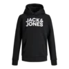 Jack & Jones Junior Logo duks za dečake NOOS JNR, basic crni