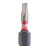 Milwaukee Udarni bitovi SL SHOCKWAVE ojačani 1/4” Gen II SL0.6x4.5 25 mm 2/1
