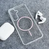 Maska za Samsung S25/ S931B Mag Case Clear Slim roze