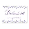 Personal Tabla dobrodošlice/plakat - Lavender
