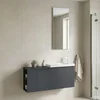 HANAH HOME Kupatilski ormarić sa umivaonikom i ogledalom (2 komada) Perla 110 341