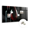 tulup.si Magnetna tabla Steklenico vina 120x60 cm