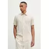 U.S. Polo Assn. safari moška srajca z lanom LINEN BLEND SS