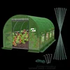 Chomik baštenski plastenik tunel 4-segmentni zeleni 6 x 3 x 2 m ( tun5613 )
