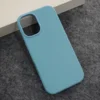 Maska Beautiful Shine Leather za iPhone 17 svetlo plava