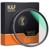 K&F 82MM Nano-X Black Mist Filter 1, HD, Waterproof, Anti Scratch, Green Coated