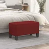 Klupa Crvena boja vina 70 x 35 x 41 cm od tkanine