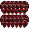 Fender 358 Shape Classic Celluloid Picks Shell Thin 12 Pack