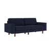 ATELIER DEL SOFA Sofa sa 3 sedišta Sparrow 3 Night Blue Walnut