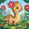 DINO PENASTI MOZAIK 25x25 cm ZABAVA IN VESELJE