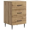 vidaXL vidaXL Nočna omarica Artisan hrast 43 x 41 x 66,5 cm Inženirski les, (5000209852)