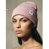 Sinsay - Kapa beanie sa zakrpom - pastelno roze