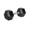 Hawk Fitness Bučica Hex, 8kg, Crni