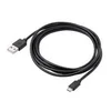 Akyga kabel USB A-MicroB/1,8 m/črna