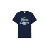 Lacoste Tee Shirt Turtle Neck Modra