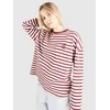 Rip Curl S-Series Oversized Long Sleeve T-Shirt dark plum