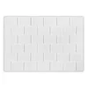 Lessentiel Maison Prostirka za kupatilo 50x80cm Bela