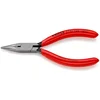 Klešče za elektroniko - prijemalne 125mm, polokrogle, plastični ročaji KNIPEX 83583