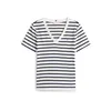 TOMMY HILFIGER Majica CODY marine/bela