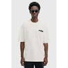 Bombažna kratka majica AllSaints REDACT SS CREW