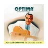 Strune za akustično/western kitaro Optima srebrne medium 667.527