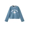 MANGO KIDS Majica STUDIO dimno modra/svetlo modra/rdeča/bela