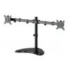 MS-D2ST-02 Gembird Duplo Stono postolje za monitor (rotiranje, naginjanje, okretanje), 13-32 max.8KG